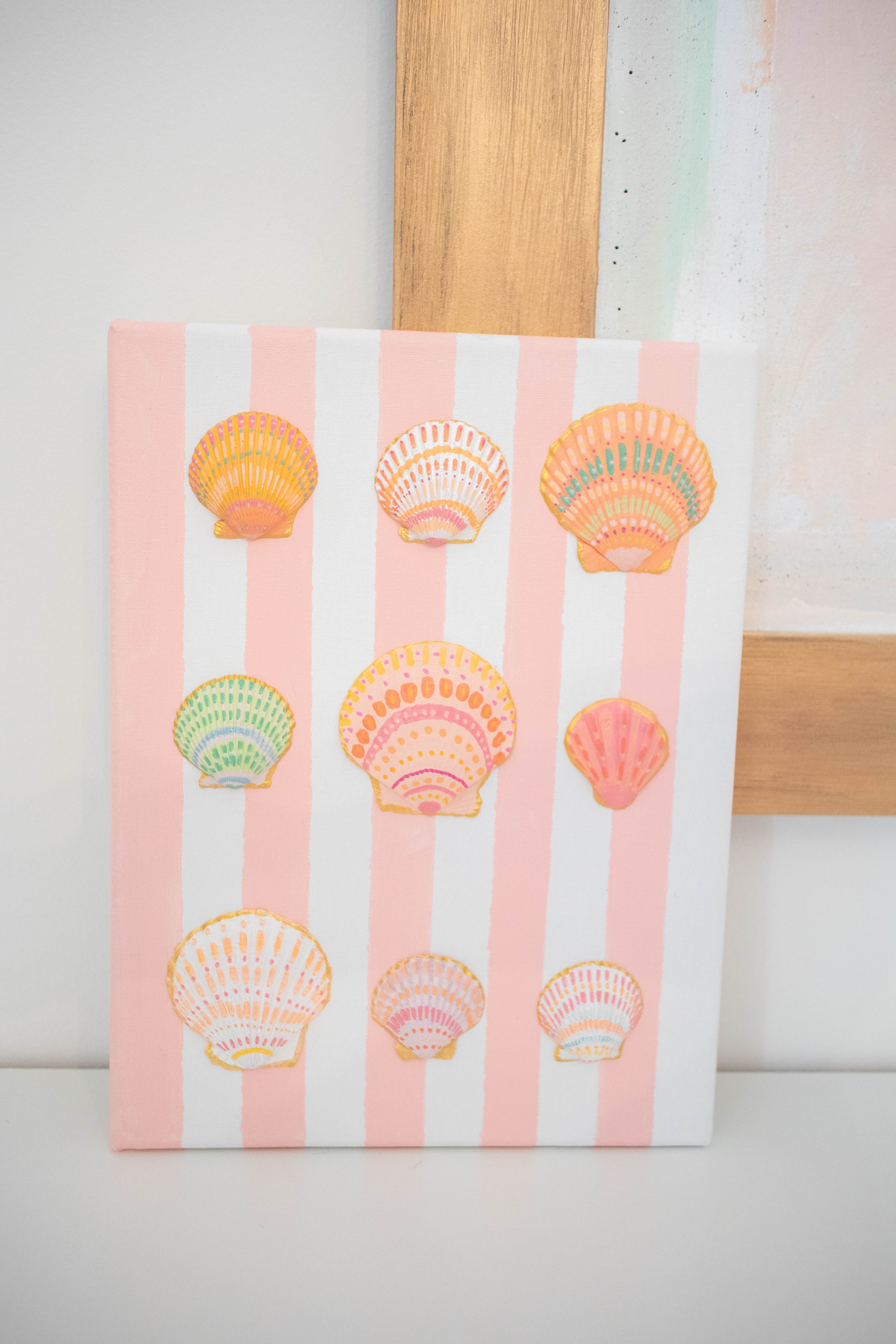 Coastal Shell Art- Summer Collection