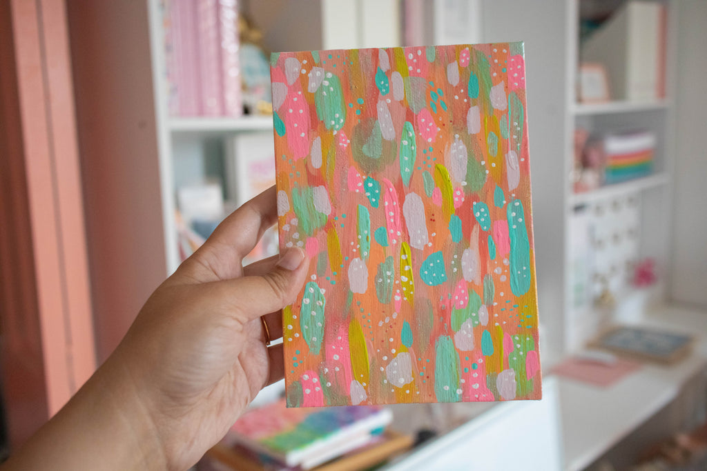 Birthday Party | 5x7 Abstract Art