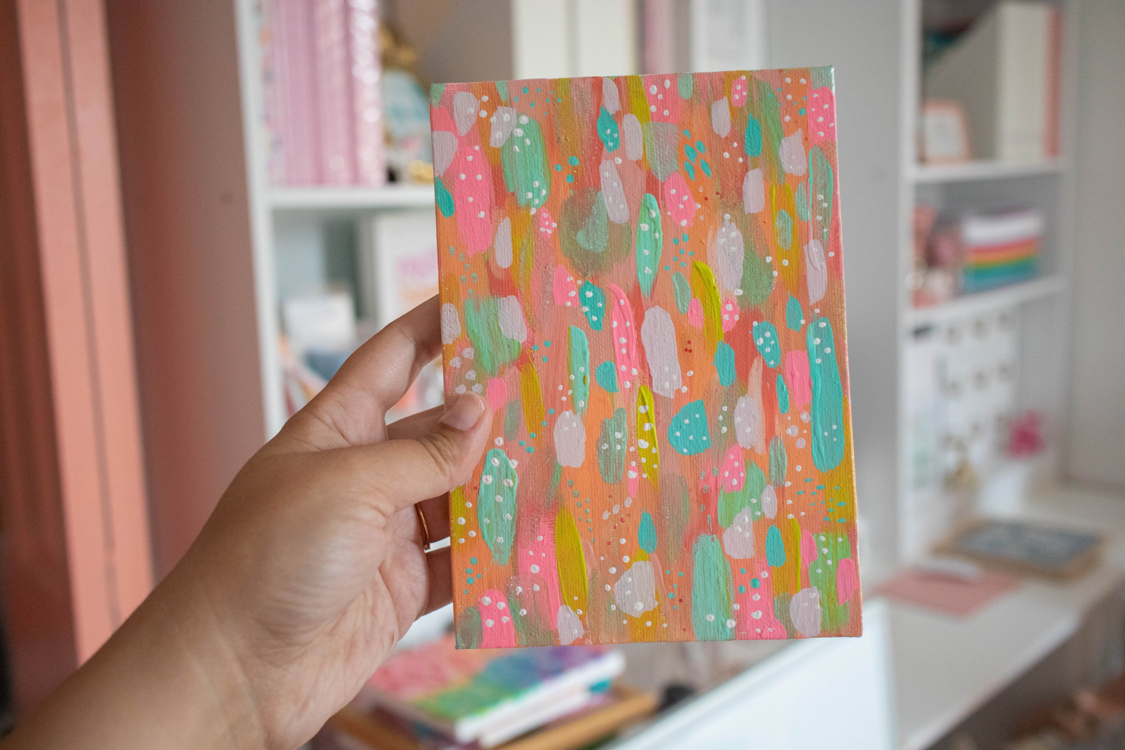 Birthday Party | 5x7 Abstract Art