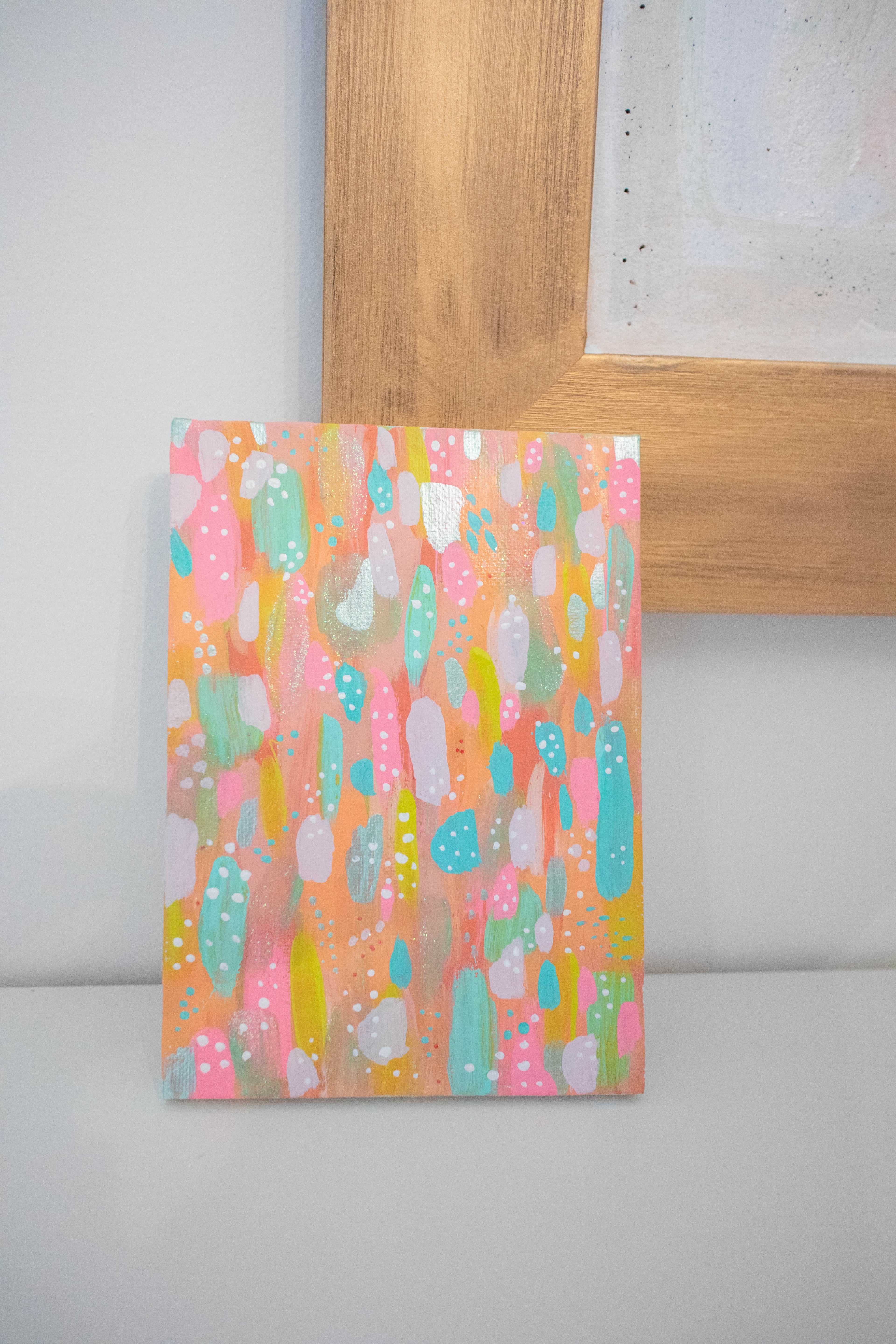 Birthday Party | 5x7 Abstract Art