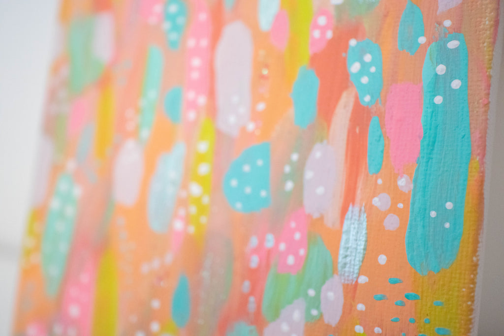 Birthday Party | 5x7 Abstract Art