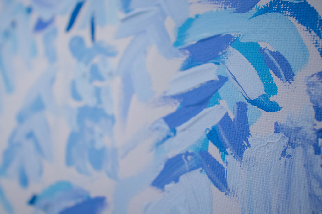 Greece in Foliage | 12x16 Abstract Art