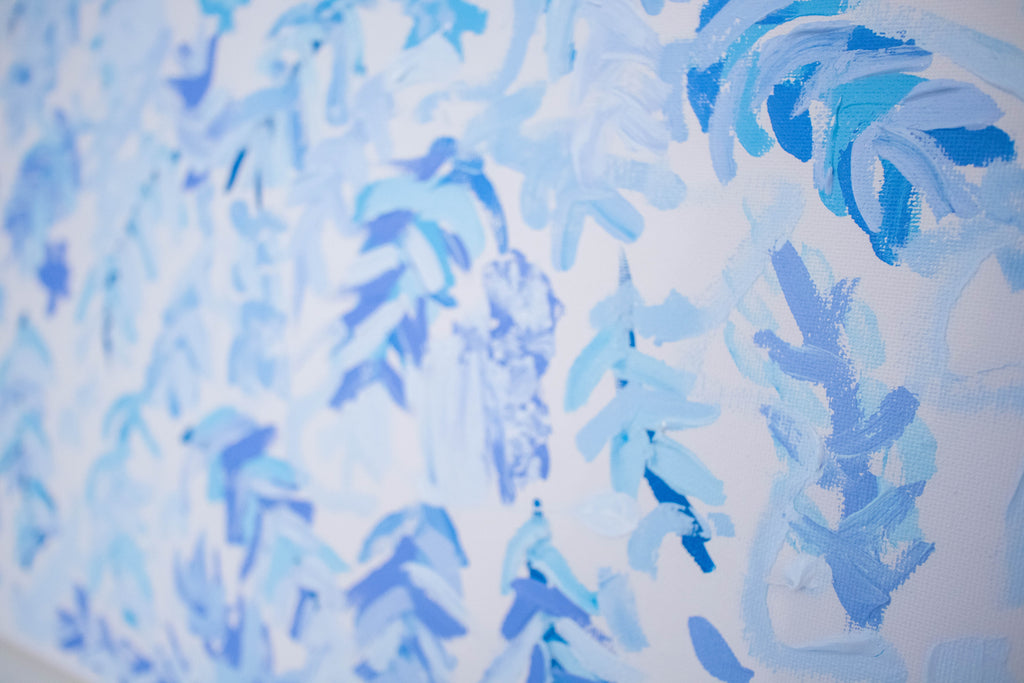 Greece in Foliage | 12x16 Abstract Art