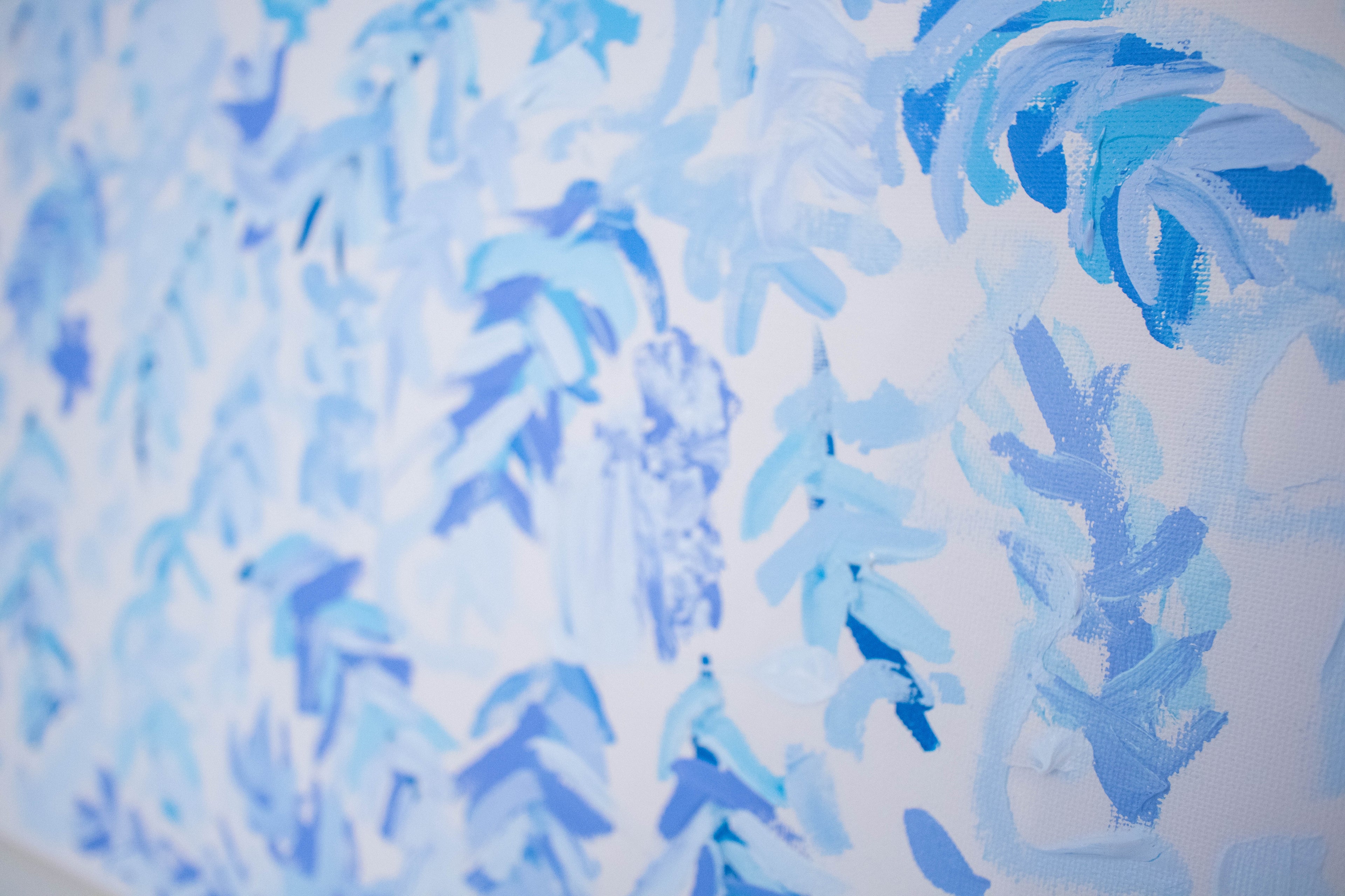 Greece in Foliage | 12x16 Abstract Art