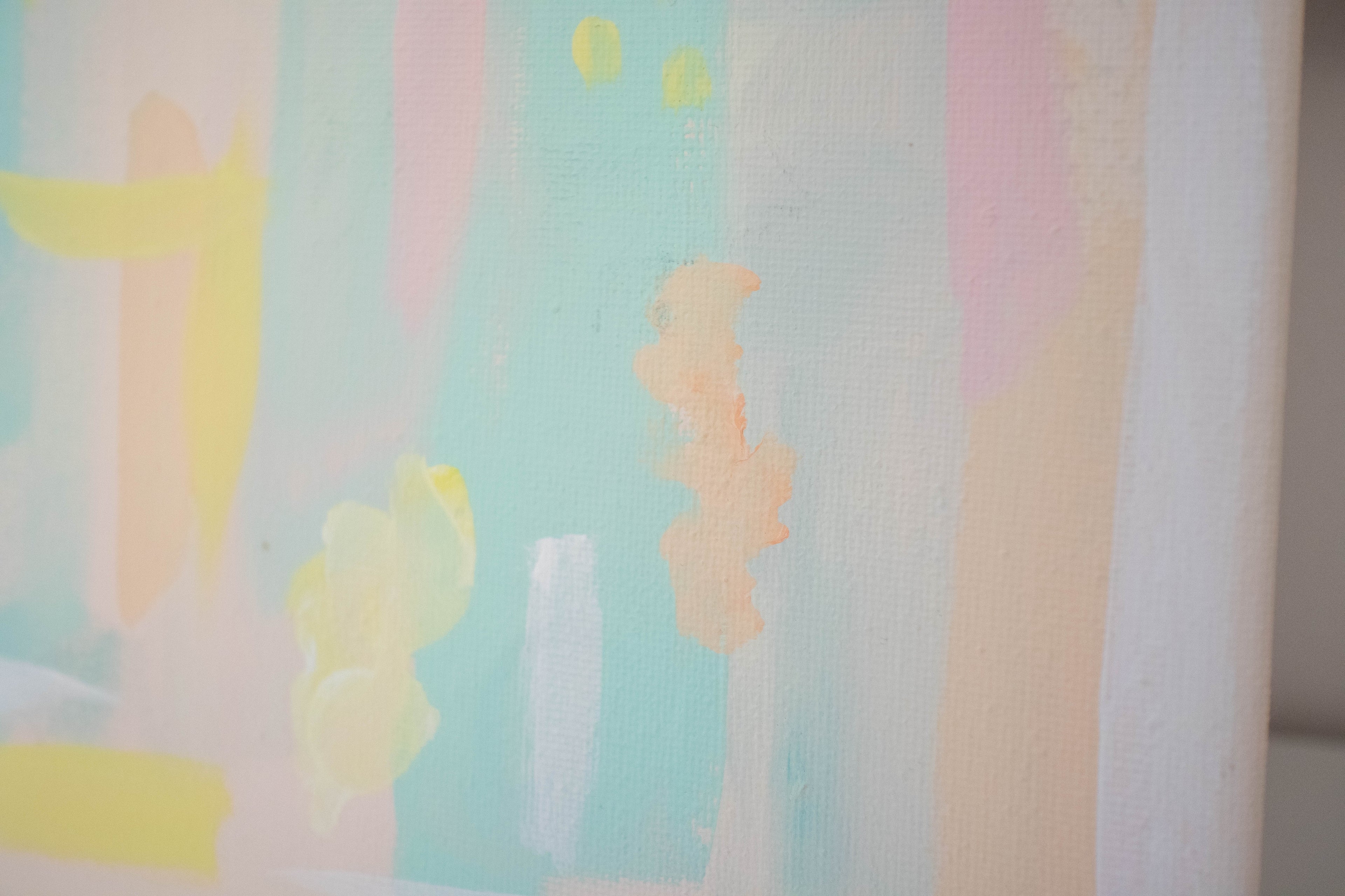 Pastel Abstract I | 11x14 Abstract Art