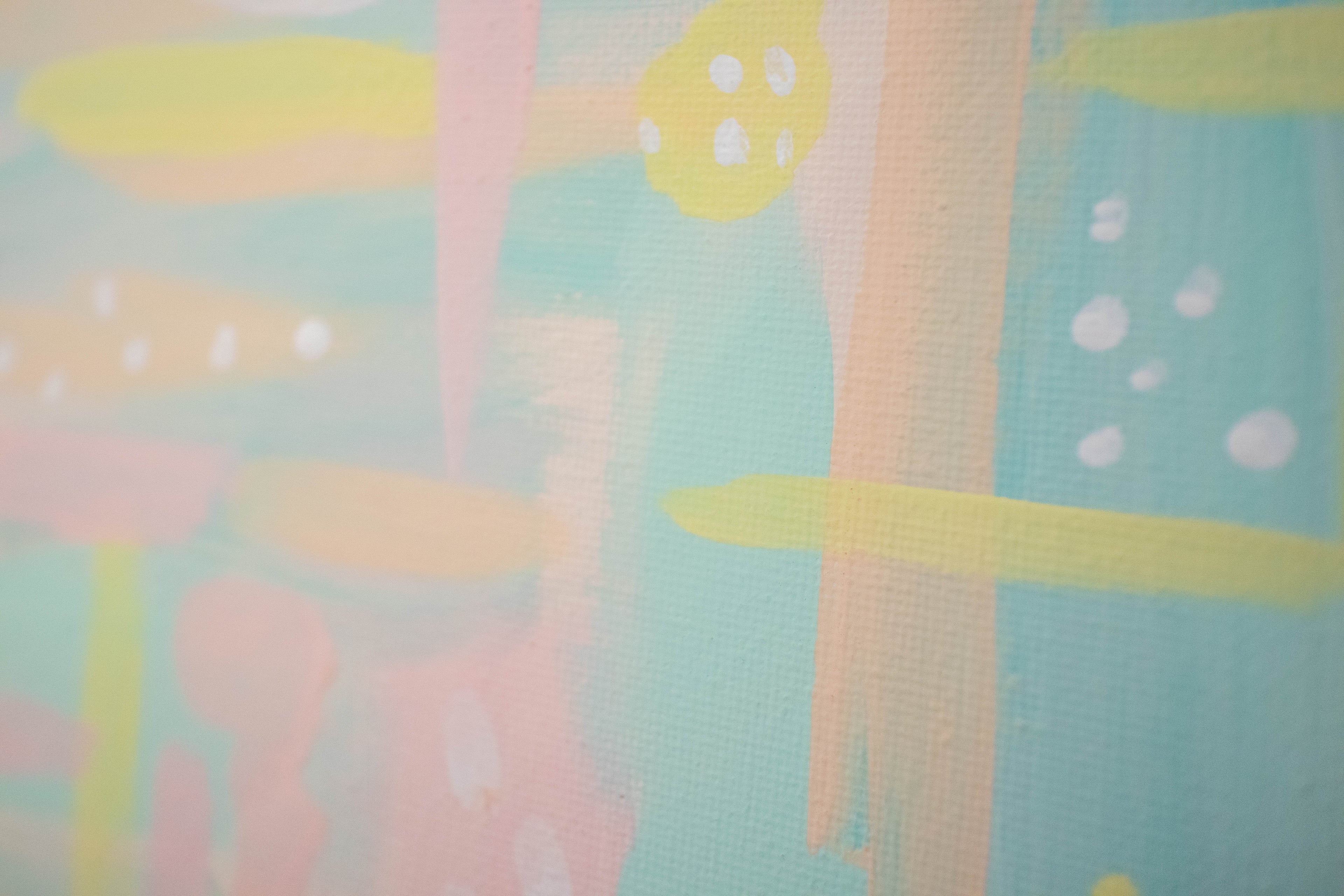 Pastel Abstract I | 11x14 Abstract Art