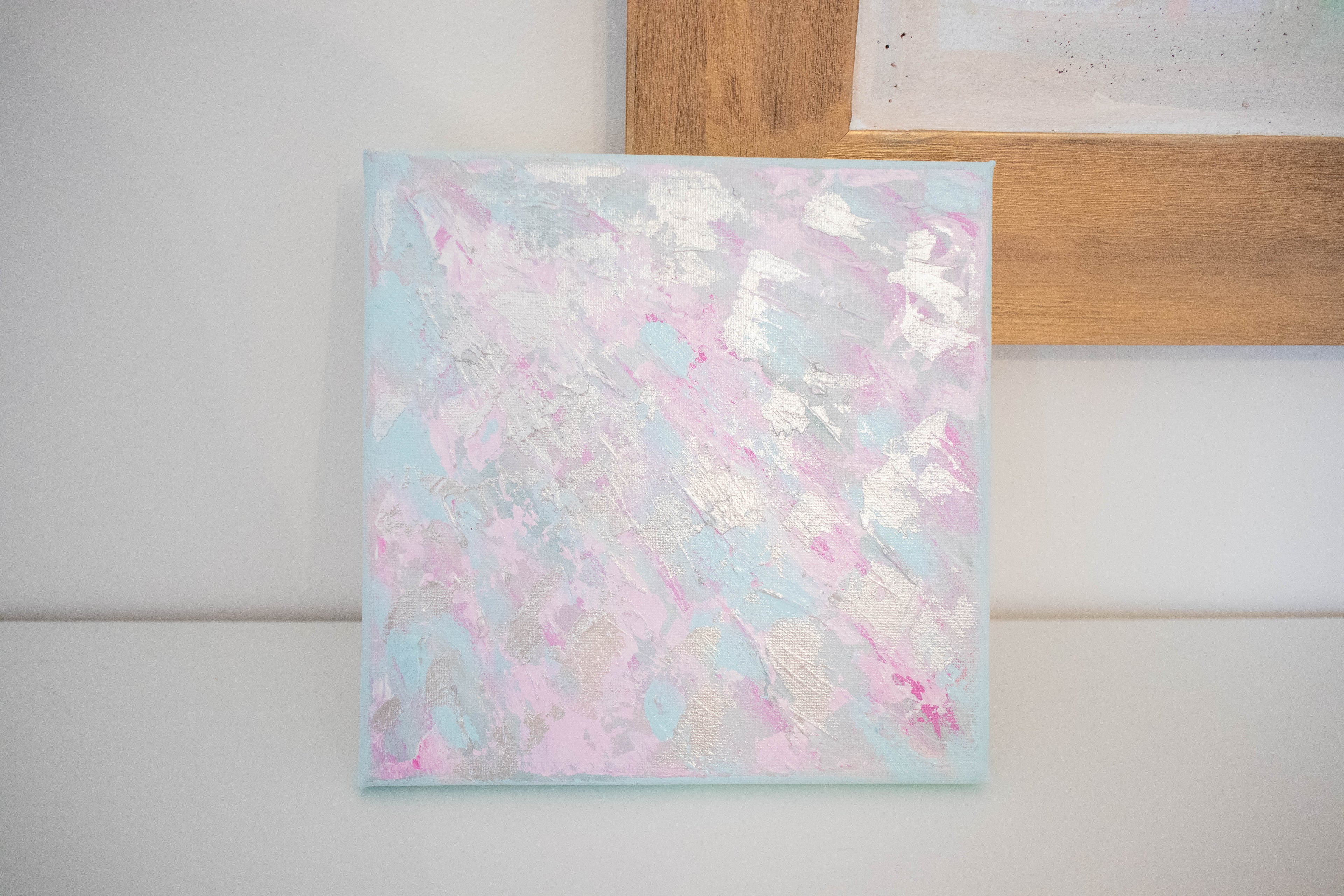 The Tin Man | 8x8 Abstract Art